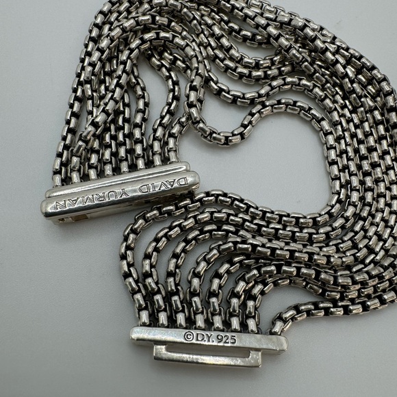 David yurman Box Chain Eight Row Bracelet
Sterling Silver, 28mm - Picture 9 of 12